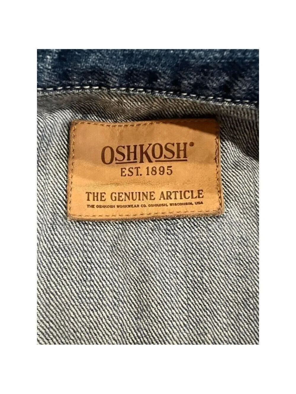 OshKosh Jean Jacket size 24M